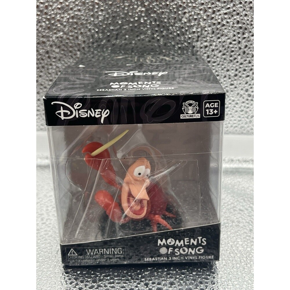 Disney Moments of Song Sebastian Vinyl Figure Beast KingdomAnd Nun Glow In Dark